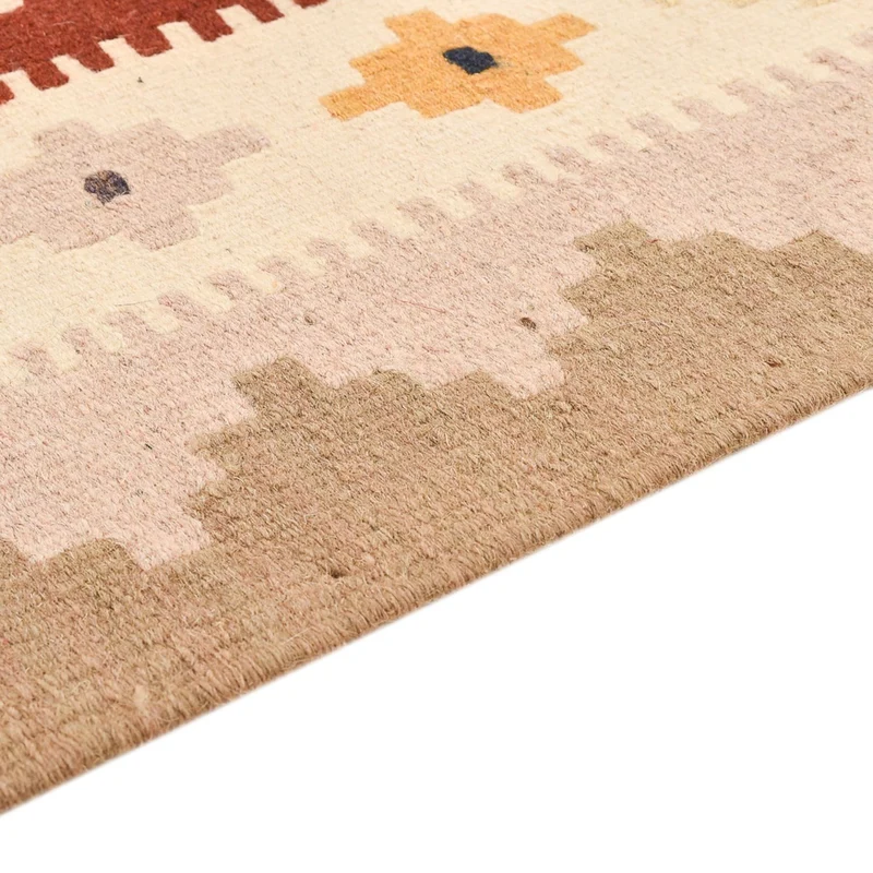 Kelim Fars Teppich 103x150cm - mehrfarbig