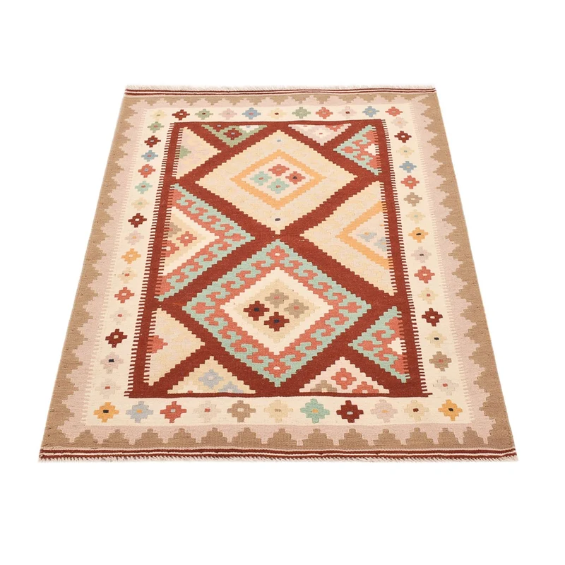 Kelim Fars Teppich 103x150cm - mehrfarbig