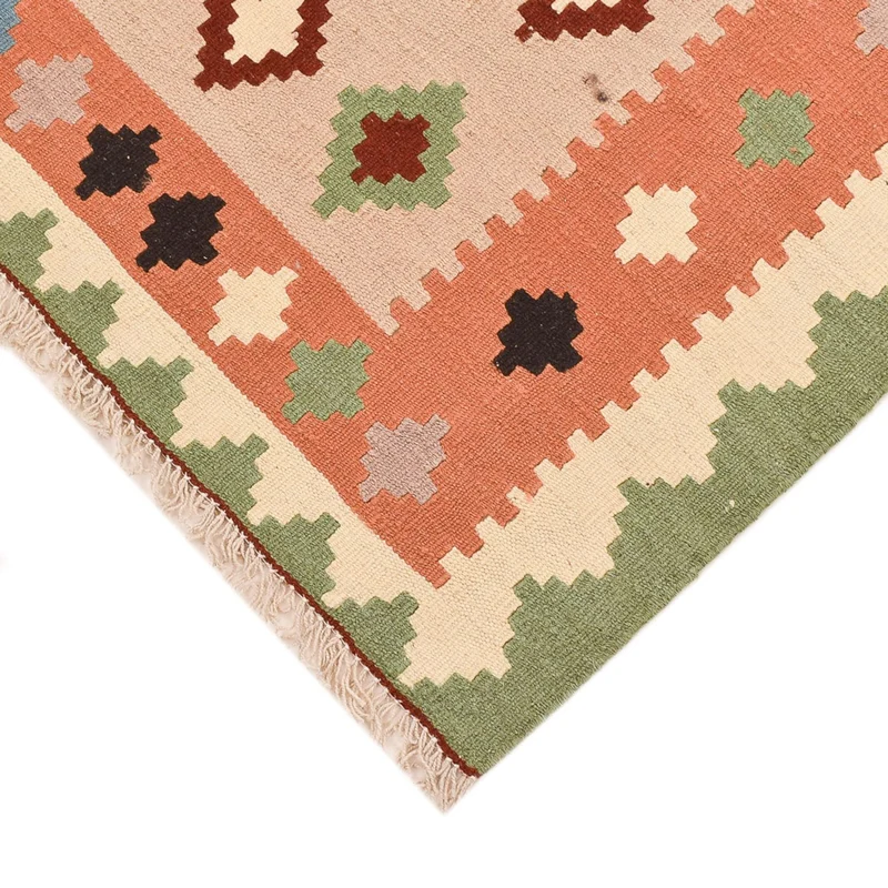 Kelim Fars Teppich 102x150cm - mehrfarbig