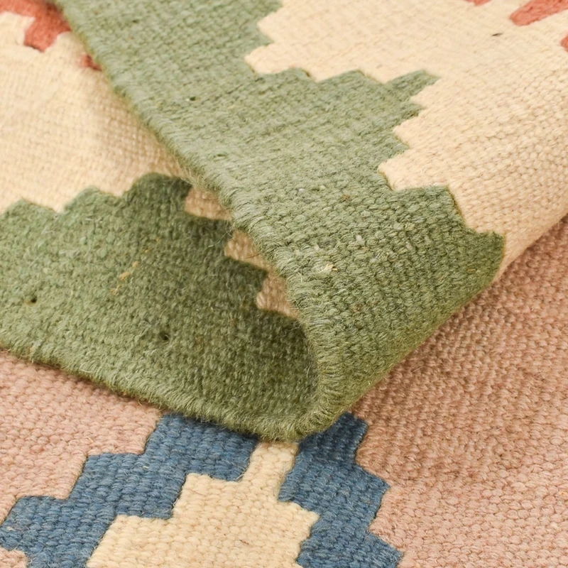 Kelim Fars Teppich 102x150cm - mehrfarbig