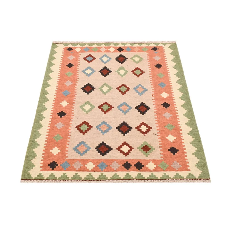 Kelim Fars Teppich 102x150cm - mehrfarbig