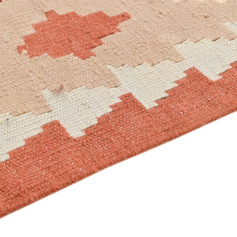 Kelim Fars Teppich 103x147cm - mehrfarbig