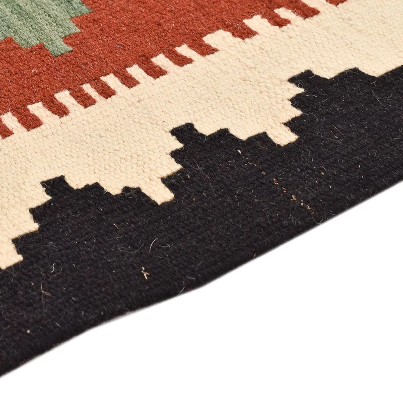 Kelim Fars Teppich 103x146cm - mehrfarbig