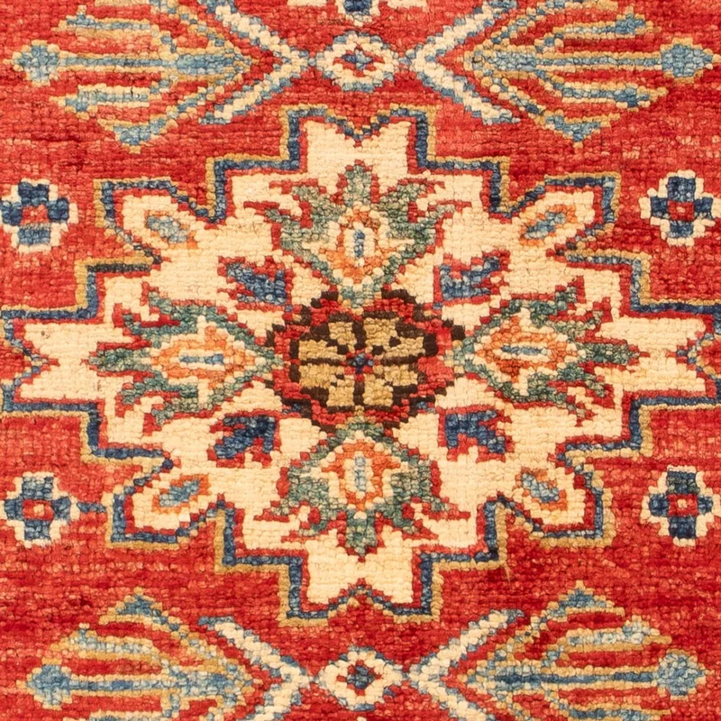 Kazak Teppich 60x89cm - Orientteppich - rot