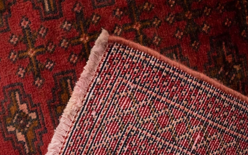 Turkaman Teppich 60x130cm - Orientteppich - rot