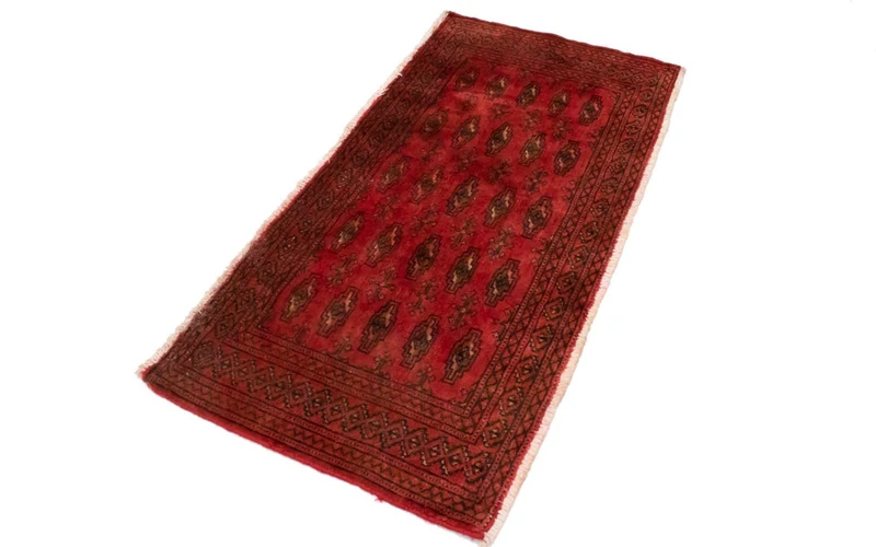 Turkaman Teppich 60x130cm - Orientteppich - rot