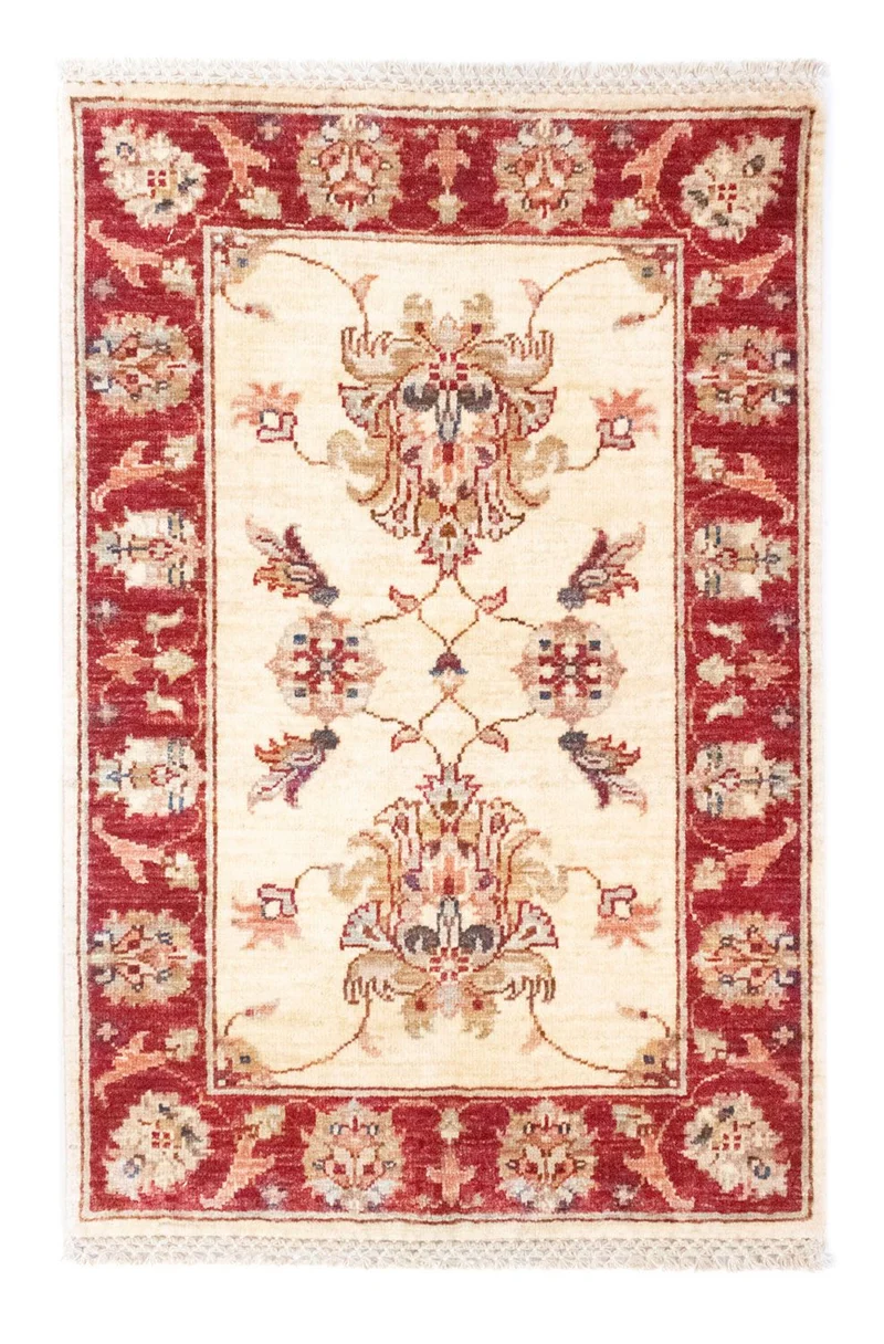 Ziegler Teppich 64x93cm - Orientteppich - beige