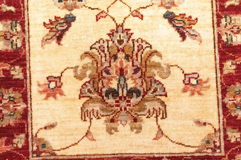 Ziegler Teppich 64x93cm - Orientteppich - beige