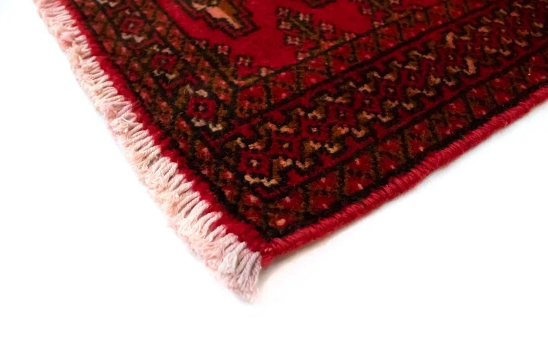 Turkaman Teppich 60x130cm - Orientteppich - rot