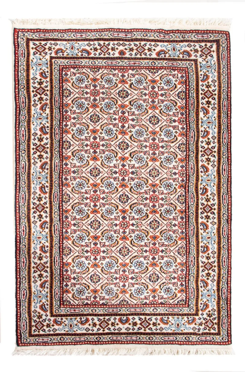 Moud Teppich 60x90cm - Perserteppich - hellrot
