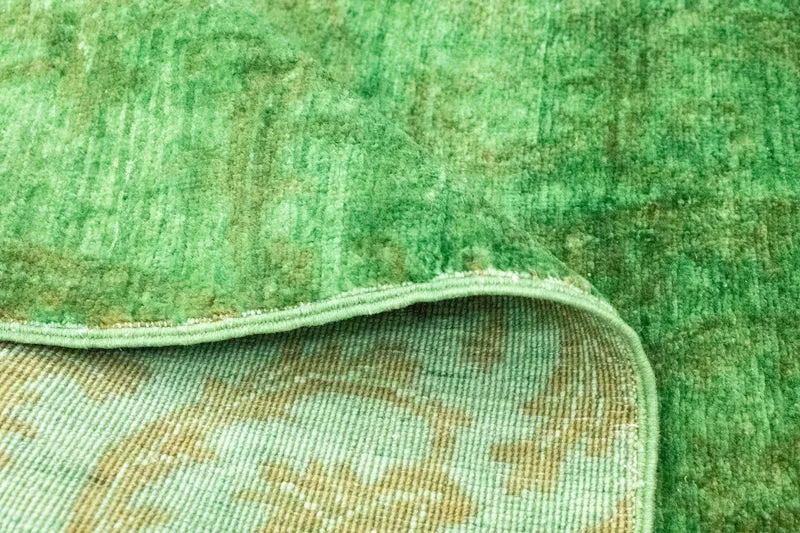 Ziegler Modern Teppich 78x123cm - Orientteppich - grün