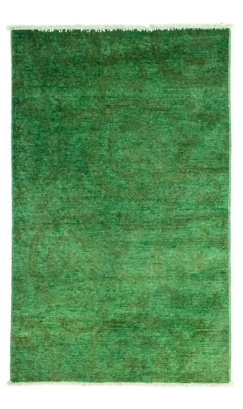 Ziegler Modern Teppich 78x123cm - Orientteppich - grün