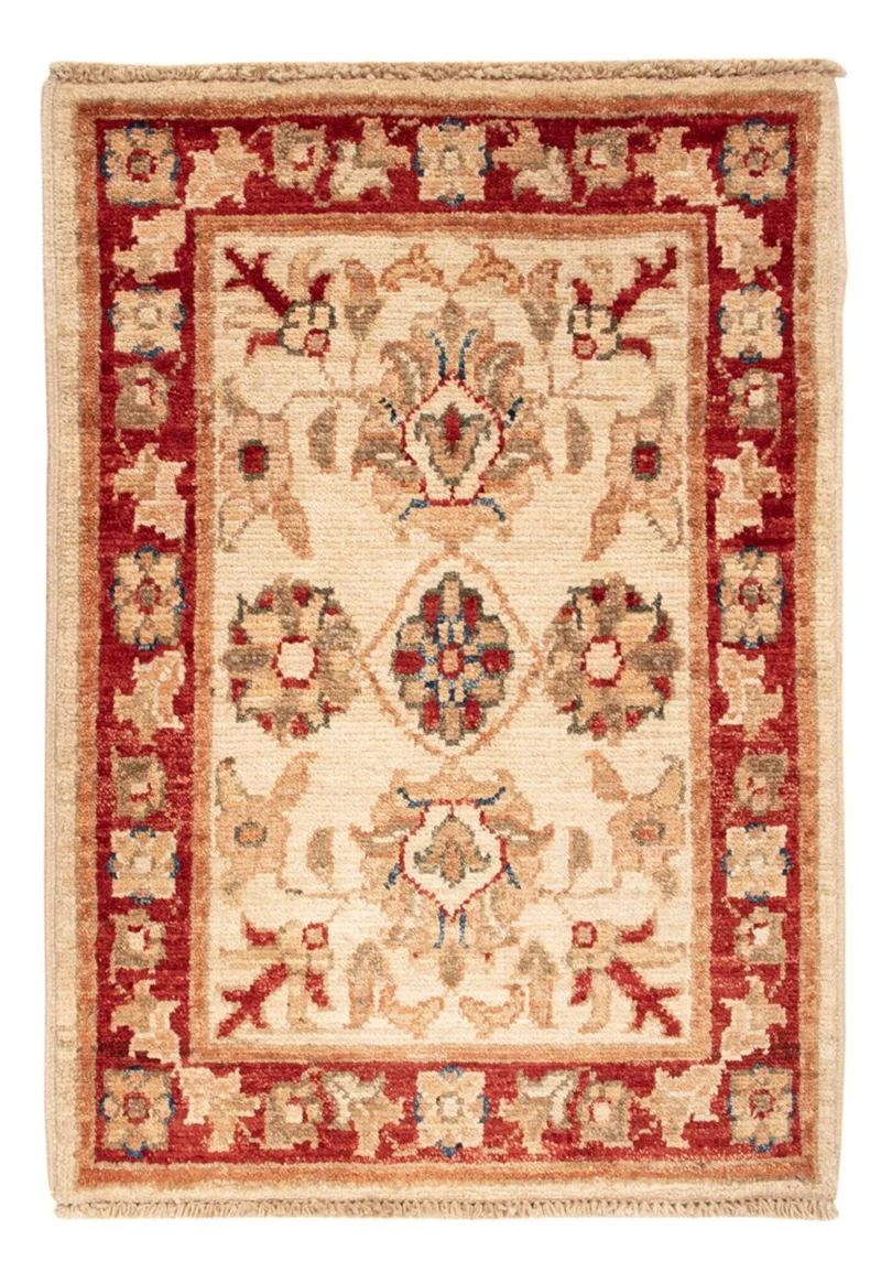 Ziegler Teppich 49x70cm - Orientteppich - beige