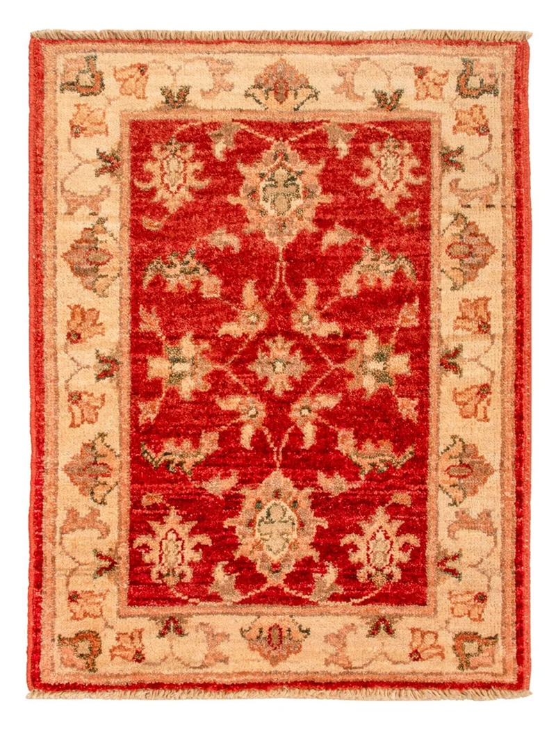 Ziegler Teppich 53x70cm - Orientteppich - rot