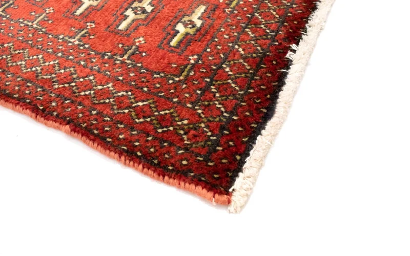Turkaman Teppich 60x130cm - Orientteppich - rot