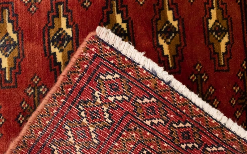 Turkaman Teppich 60x130cm - Orientteppich - rost