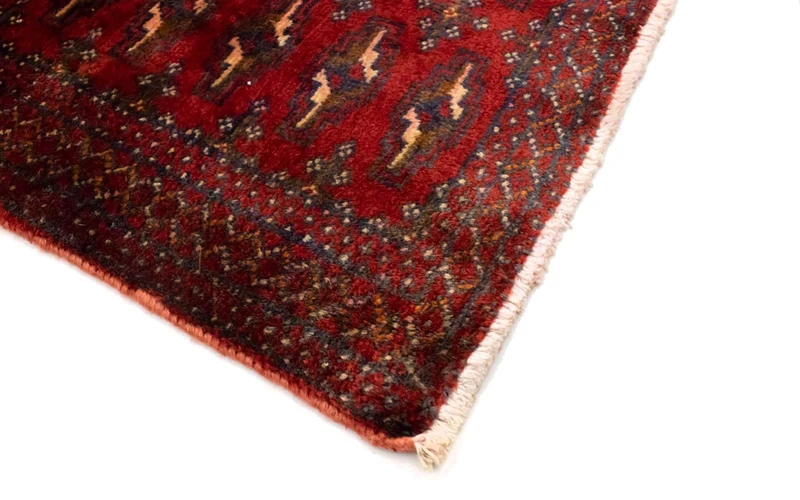 Turkaman Teppich 60x130cm - Orientteppich - rot