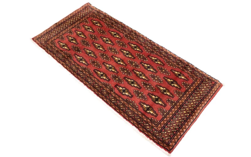 Turkaman Teppich 60x130cm - Orientteppich - rot