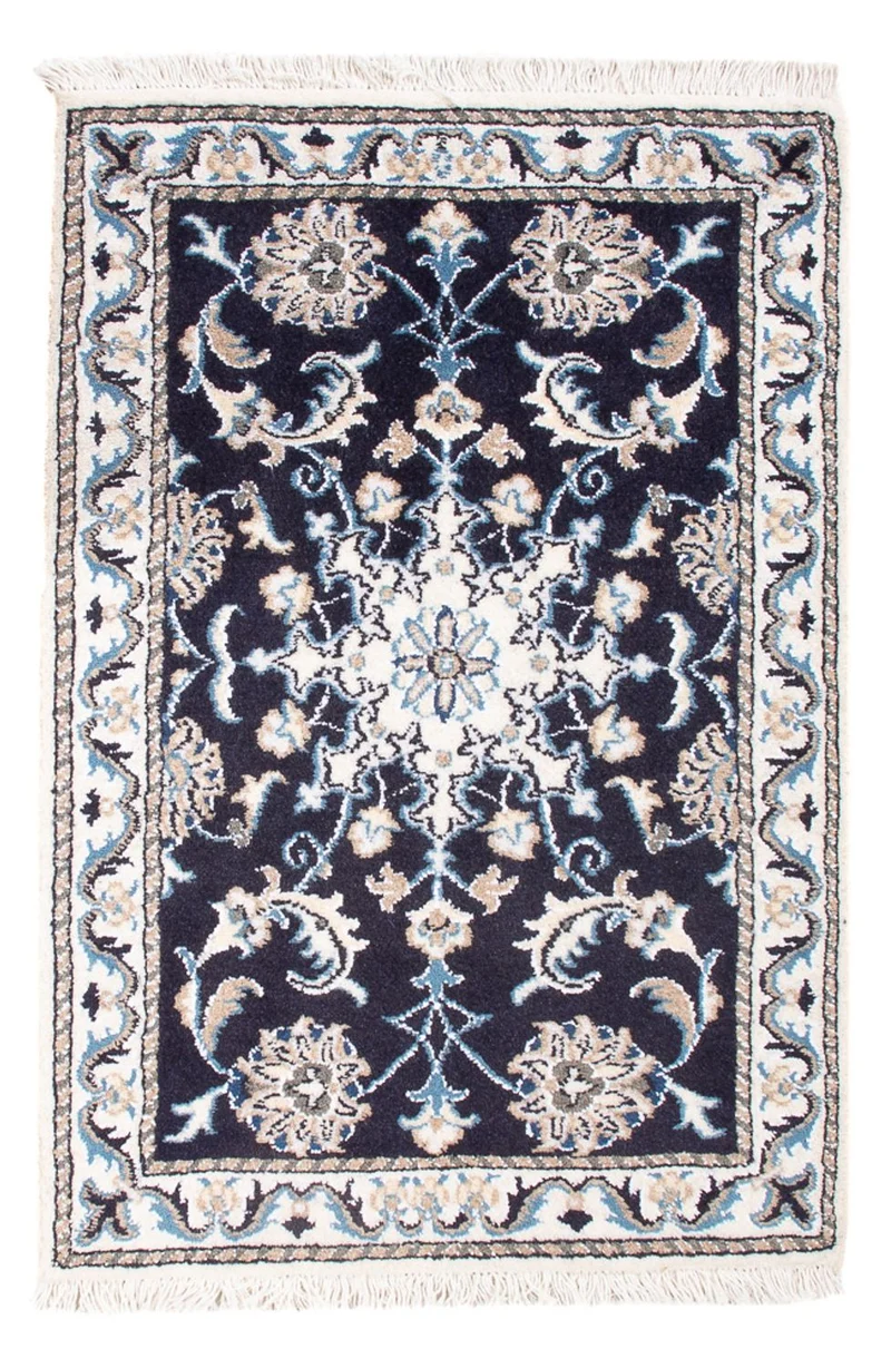 Nain - 9La Teppich 60x90cm - Perserteppich - dunkelblau