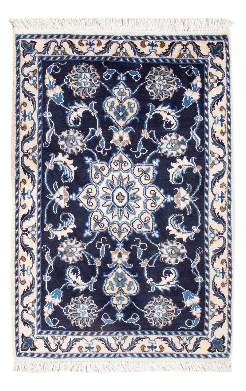Nain - 9La Teppich 60x90cm - Perserteppich - dunkelblau