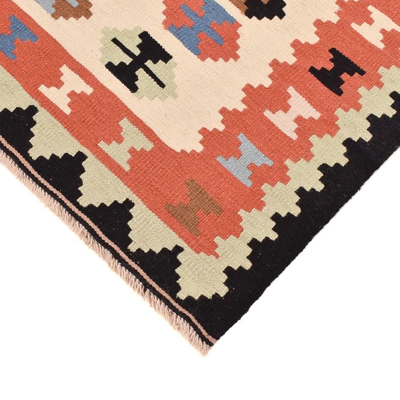 Kelim Fars Teppich 105x150cm - mehrfarbig