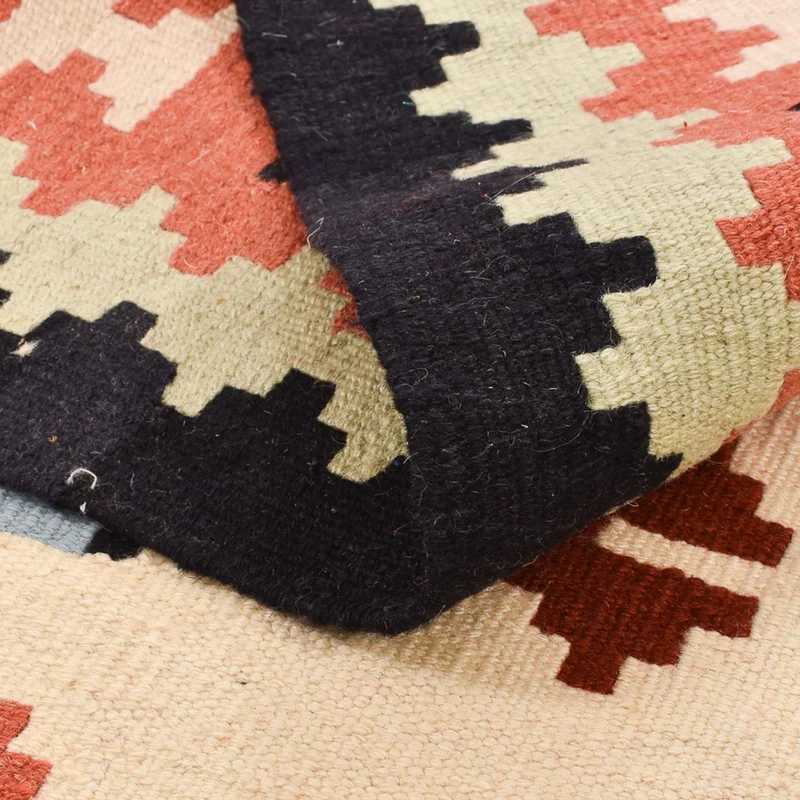Kelim Fars Teppich 105x150cm - mehrfarbig