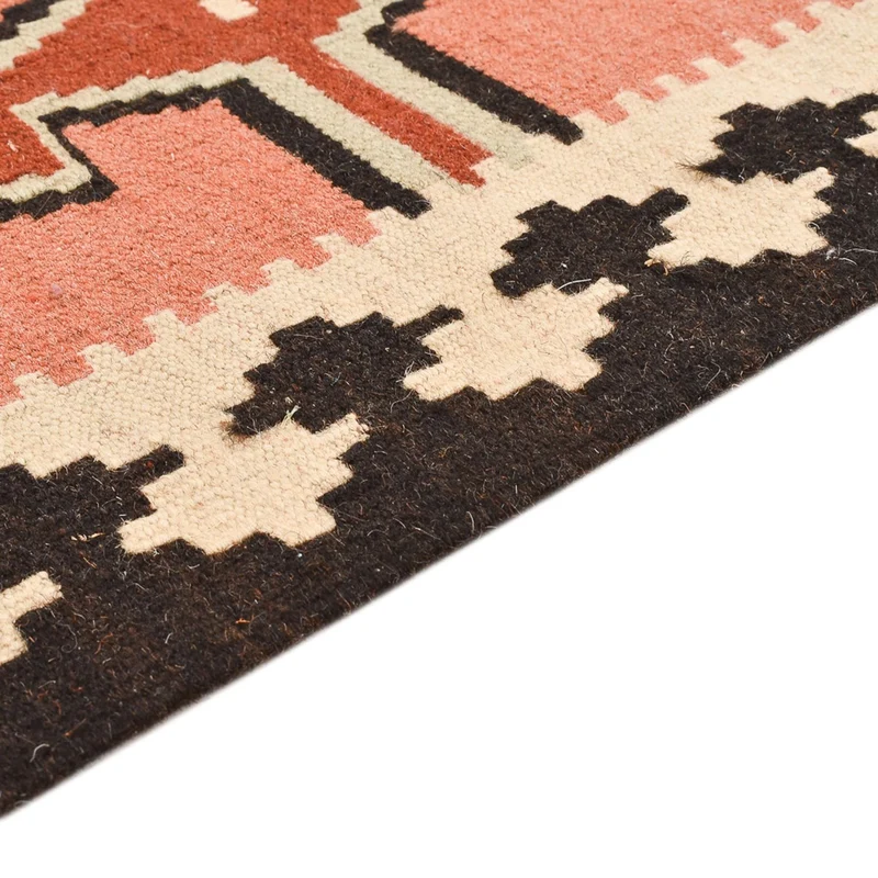 Kelim Fars Teppich 104x152cm - mehrfarbig
