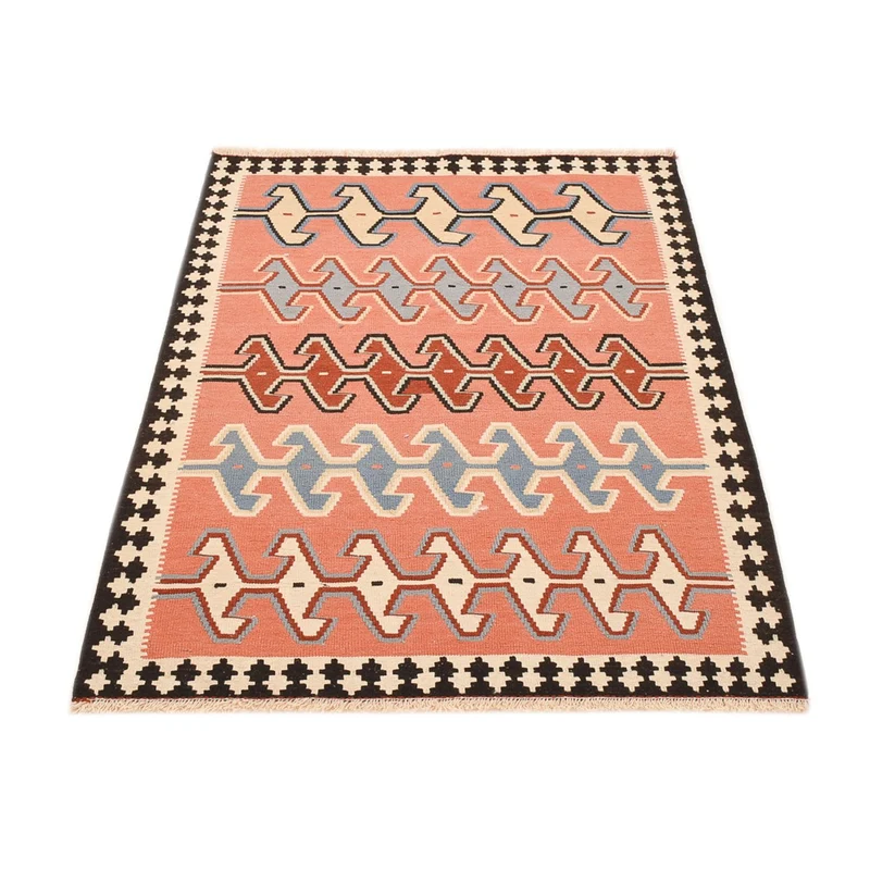 Kelim Fars Teppich 104x152cm - mehrfarbig