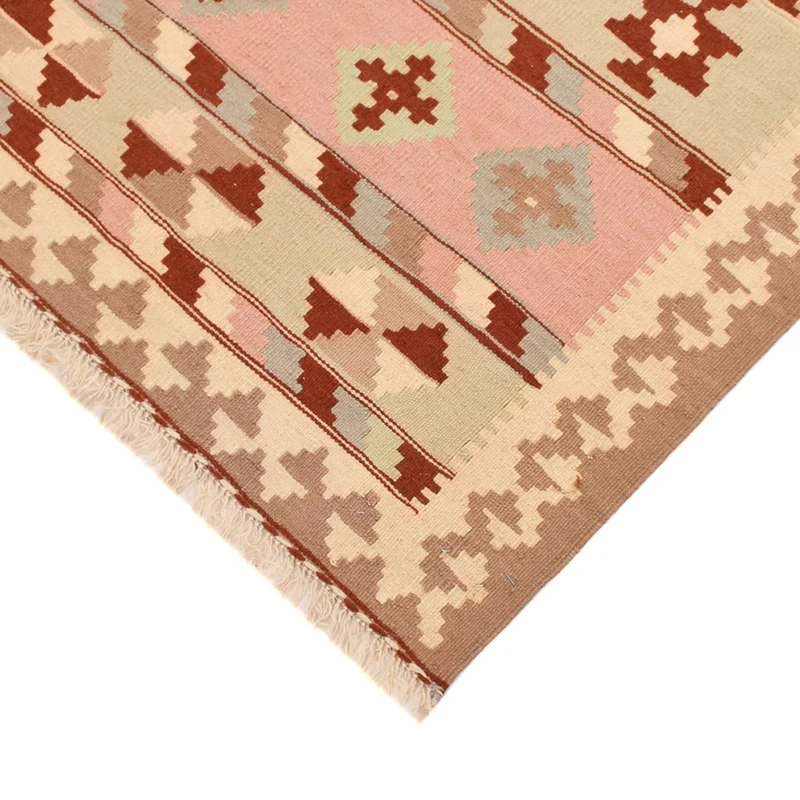 Kelim Fars Teppich 105x148cm - mehrfarbig