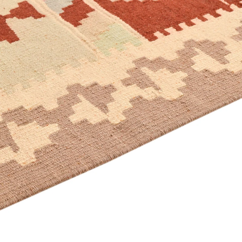 Kelim Fars Teppich 105x148cm - mehrfarbig
