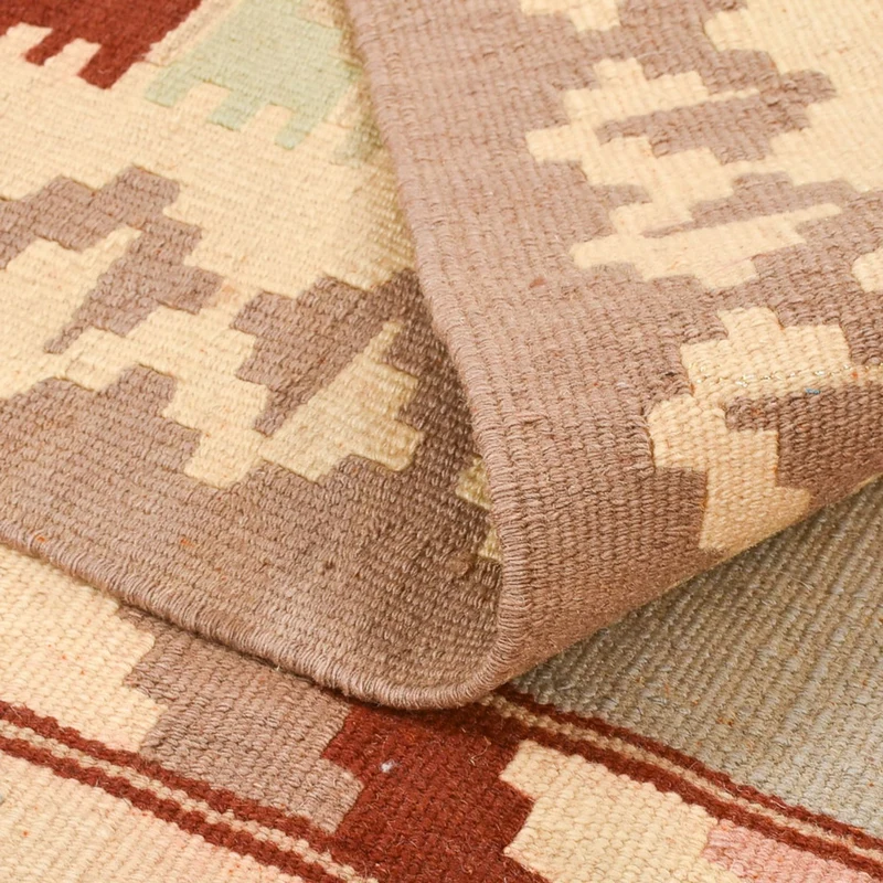 Kelim Fars Teppich 105x148cm - mehrfarbig