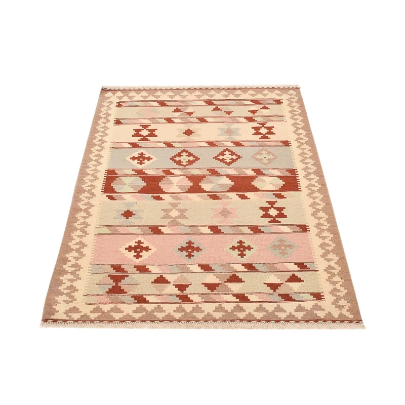 Kelim Fars Teppich 105x148cm - mehrfarbig