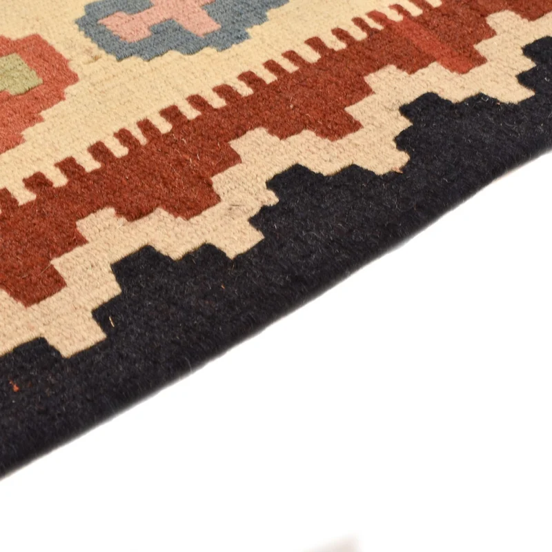 Kelim Fars Teppich 106x150cm - mehrfarbig