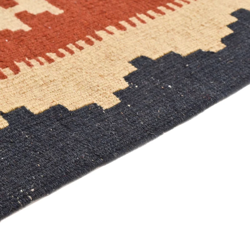 Kelim Teppich - Oriental - 104 x 146 cm - mehrfarbig