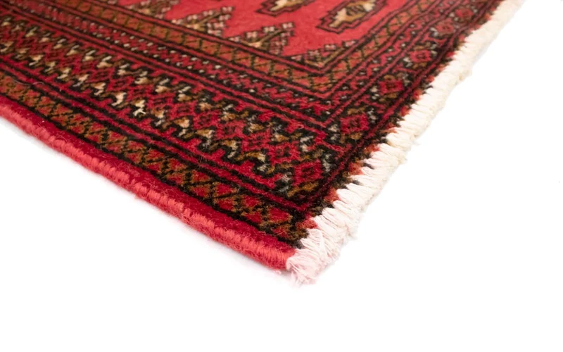 Turkaman Teppich 60x130cm - Orientteppich - rot