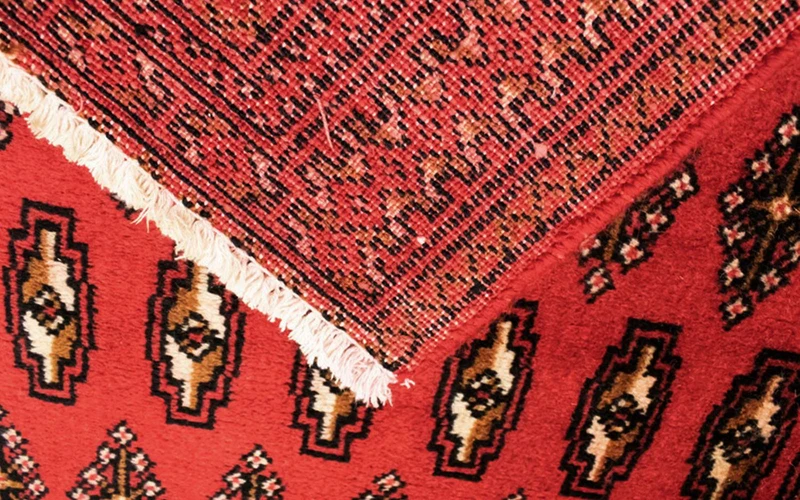 Turkaman Teppich 60x130cm - Orientteppich - rot