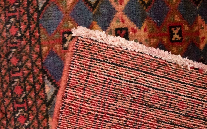 Turkaman Teppich 60x130cm - Orientteppich - rot