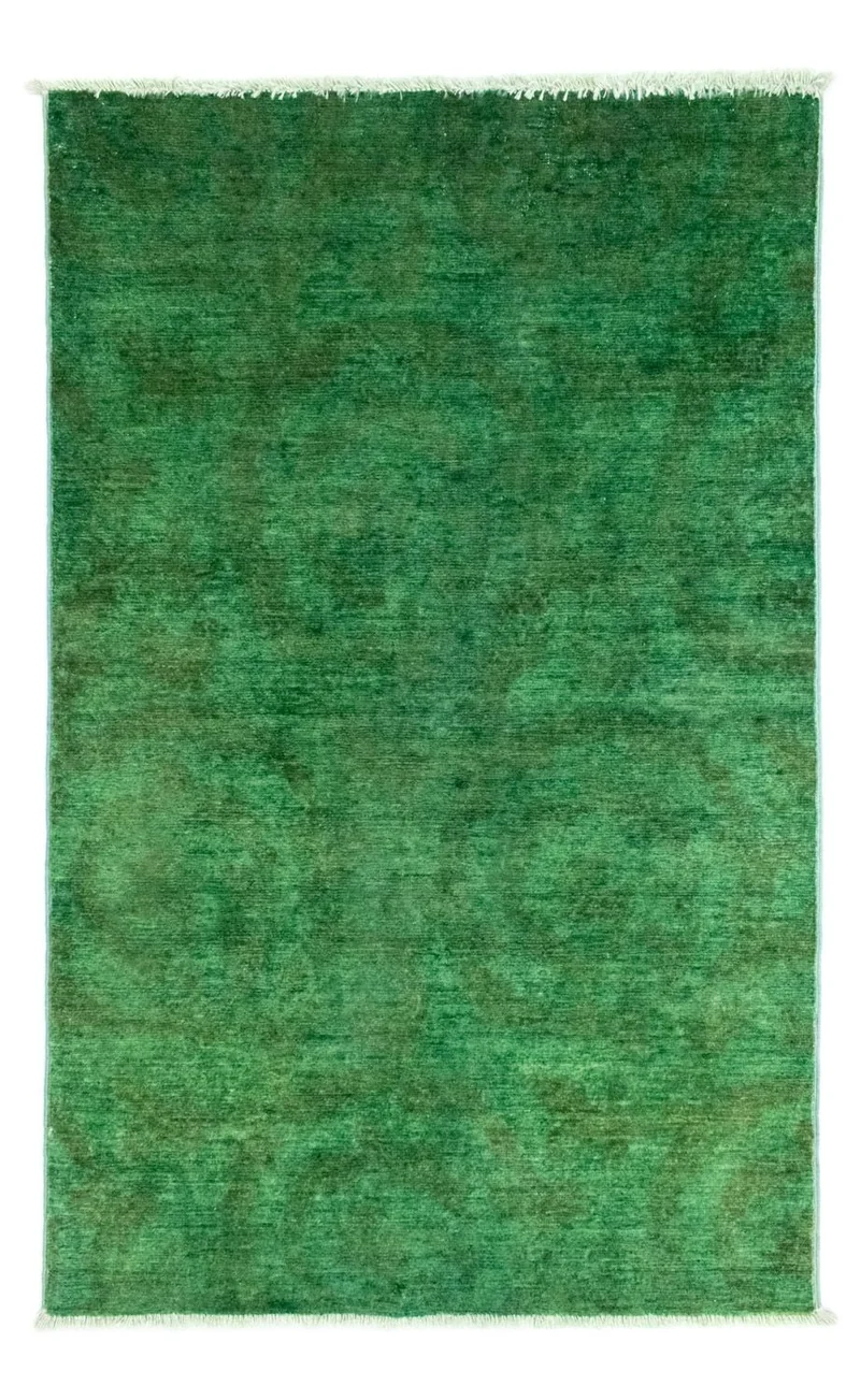 Ziegler Modern Teppich 78x123cm - Orientteppich - grün