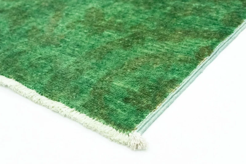 Ziegler Modern Teppich 78x123cm - Orientteppich - grün