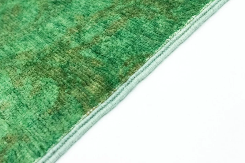 Ziegler Modern Teppich 78x123cm - Orientteppich - grün
