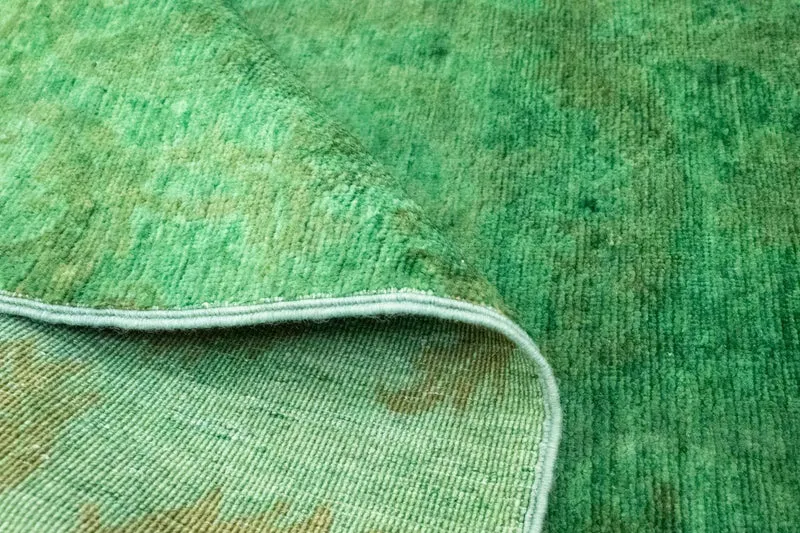 Ziegler Modern Teppich 78x123cm - Orientteppich - grün