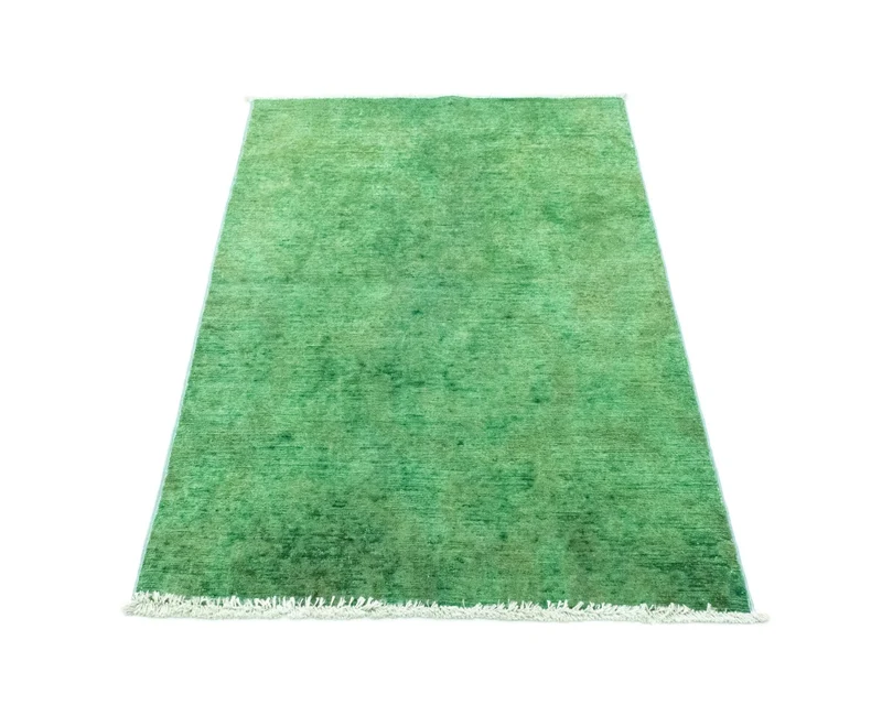 Ziegler Modern Teppich 78x123cm - Orientteppich - grün