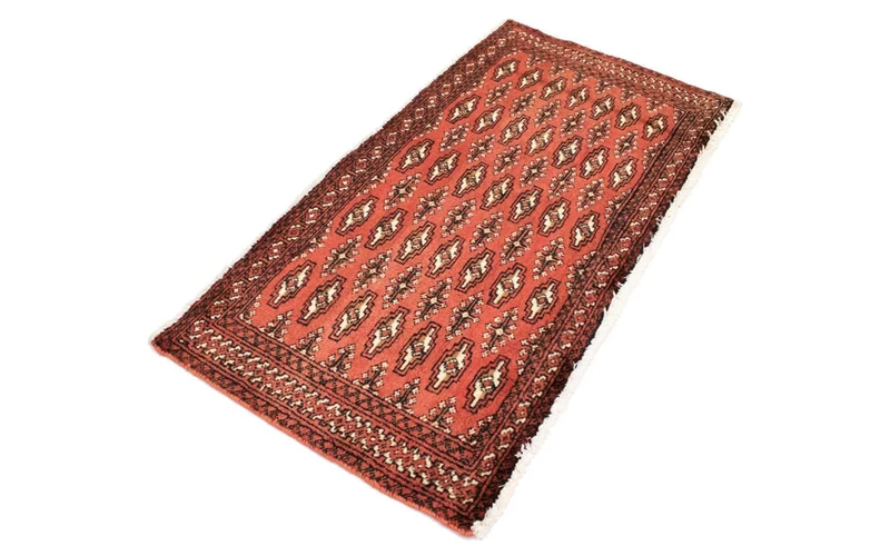 Turkaman Teppich 60x130cm - Orientteppich - rost