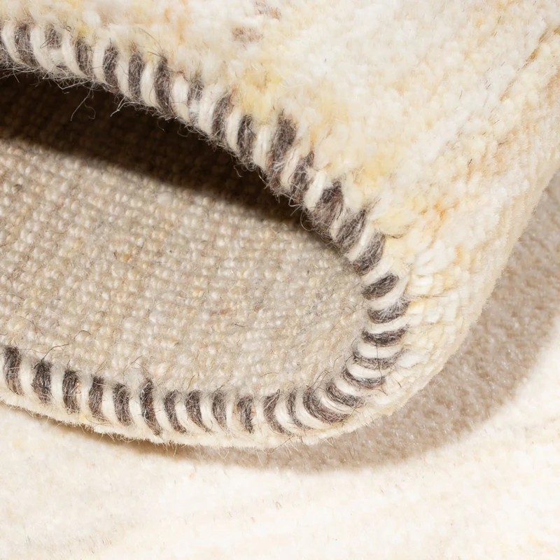 Gabbeh Persisch Teppich 60x86cm - Perserteppich Wollteppich - beige