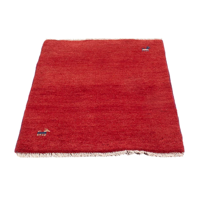 Gabbeh Teppich - Perser - 62 x 87 cm - rot