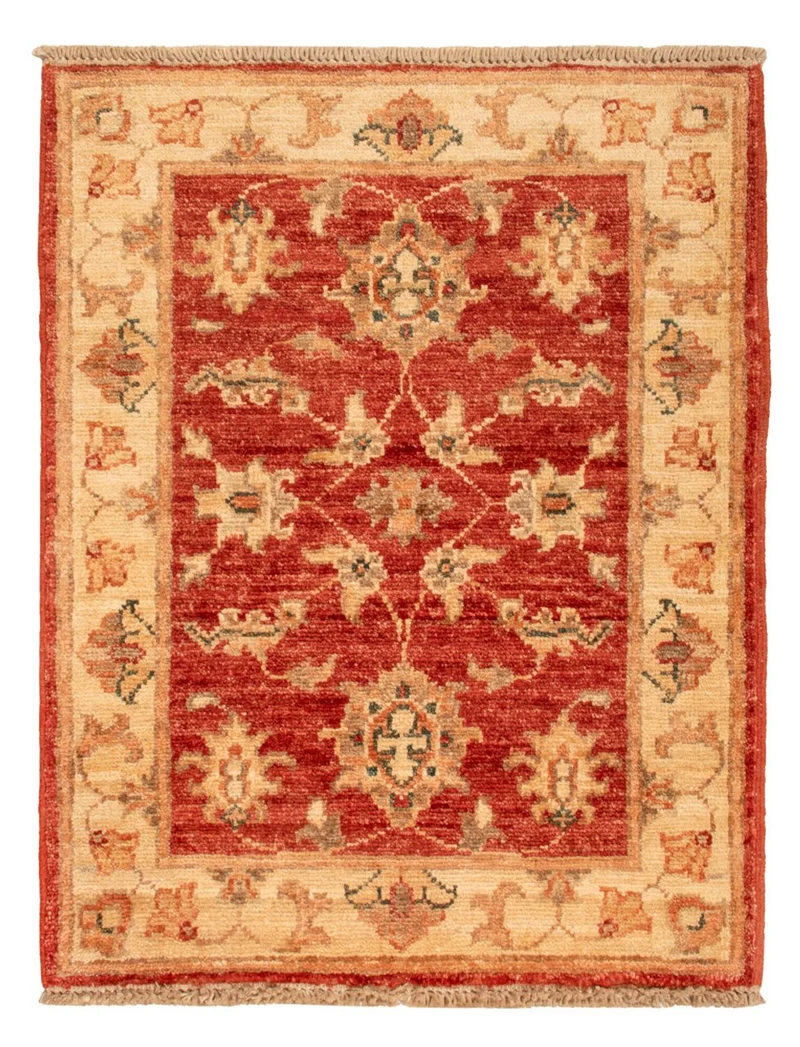 Ziegler Teppich 53x67cm - Orientteppich - rot
