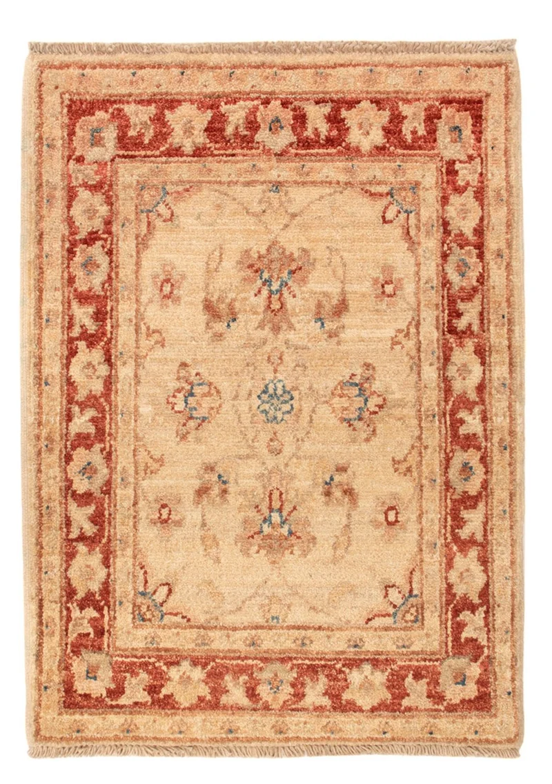 Ziegler Teppich 50x70cm - Orientteppich - beige
