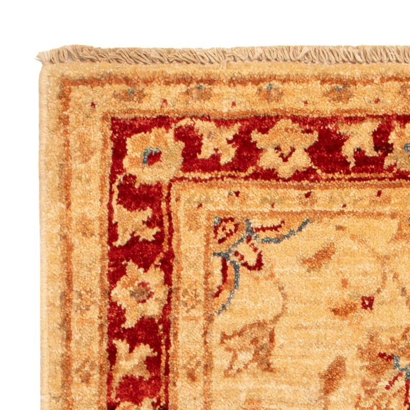 Ziegler Teppich 51x70cm - Orientteppich - beige