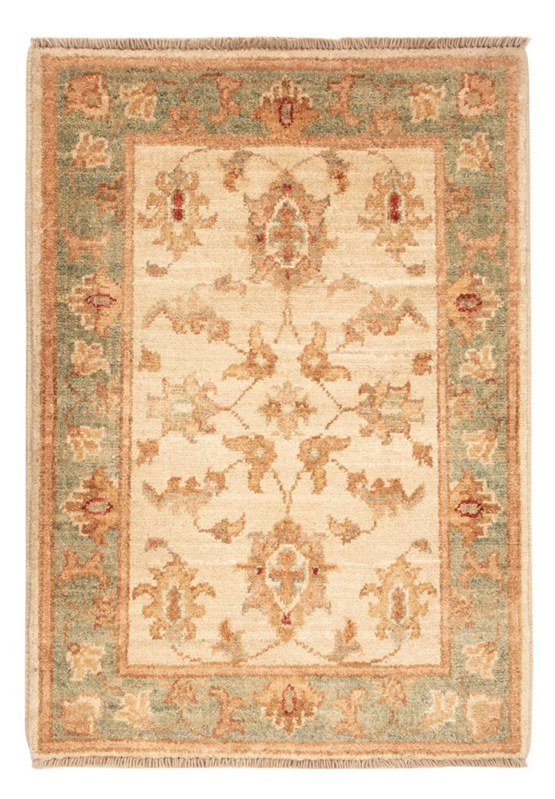 Ziegler Teppich 52x74cm - Orientteppich - beige