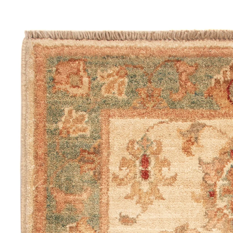 Ziegler Teppich 52x74cm - Orientteppich - beige